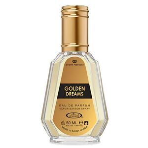 Al-Rehab Golden Dreams Eau de Parfum Spray for Women 1.7 oz / 50 ml - New